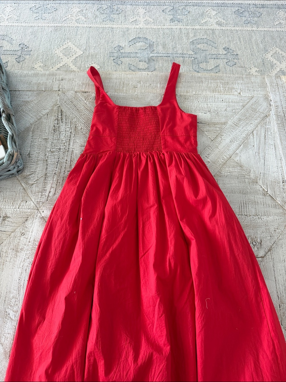 Red maxi Dress - Picture 4 of 4
